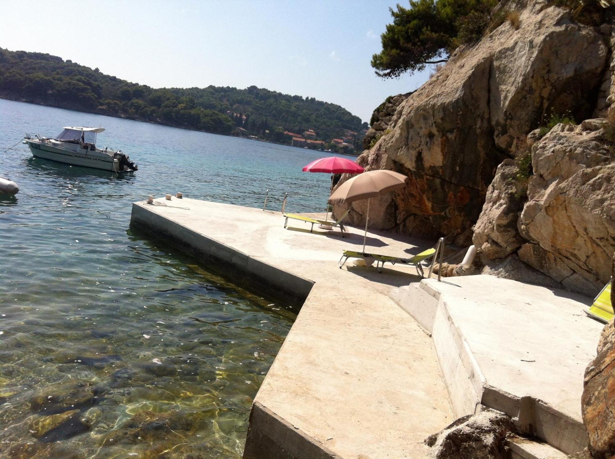 Beach House On The Cliff Zaton  Chambre photo